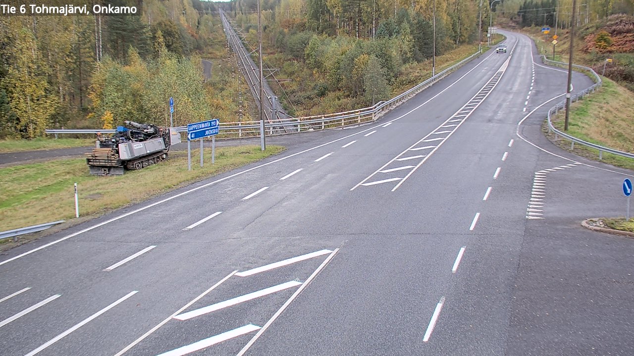 Kelikamerat Kuva Tie 6 Tohmajärvi, Onkamo, Tohmajärvi, Pohjois-Karjala