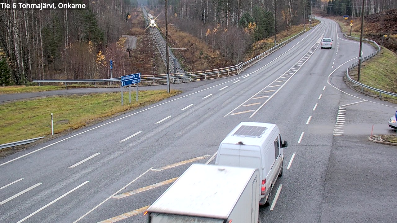 Kelikamerat Kuva Tie 6 Tohmajärvi, Onkamo, Tohmajärvi, Pohjois-Karjala