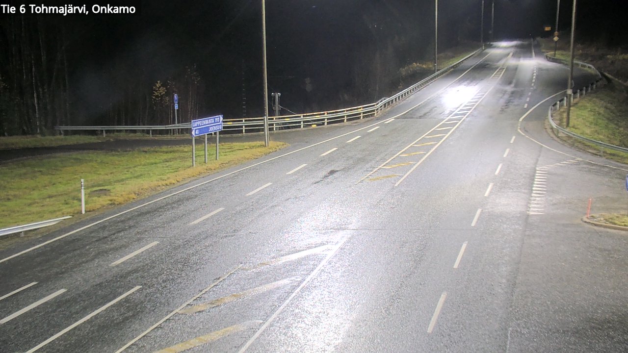 Kelikamerat Kuva Tie 6 Tohmajärvi, Onkamo, Tohmajärvi, Pohjois-Karjala