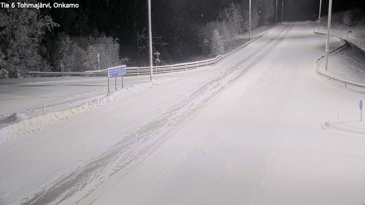 Kelikamerat Kuva Tie 6 Tohmajärvi, Onkamo, Tohmajärvi, Pohjois-Karjala