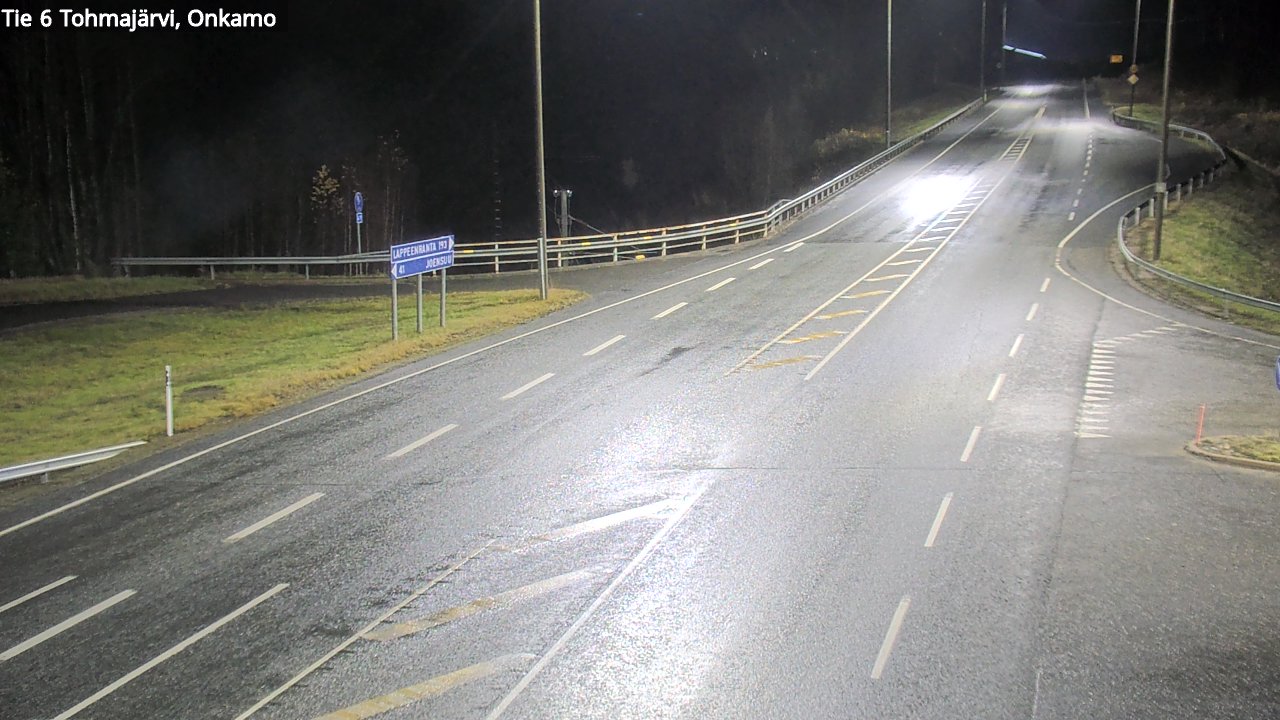 Kelikamerat Kuva Tie 6 Tohmajärvi, Onkamo, Tohmajärvi, Pohjois-Karjala