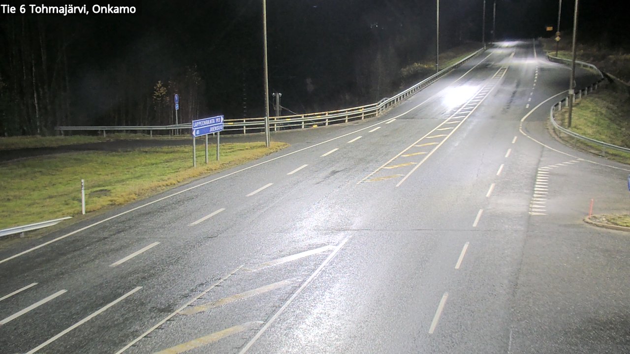 Kelikamerat Kuva Tie 6 Tohmajärvi, Onkamo, Tohmajärvi, Pohjois-Karjala