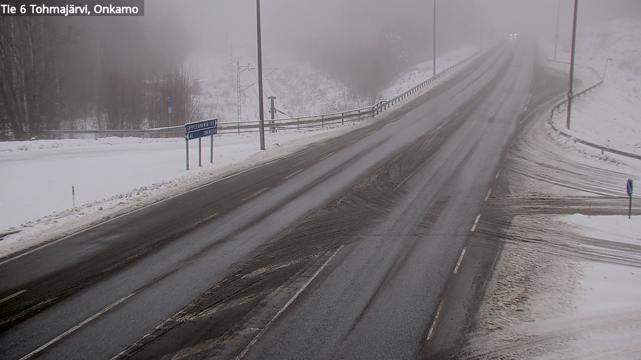 Weather Camera Image Road 6 Tohmajärvi, Onkamo, Tohmajärvi, Pohjois-Karjala