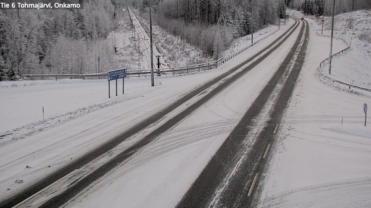 Kelikamerat Kuva Tie 6 Tohmajärvi, Onkamo, Tohmajärvi, Pohjois-Karjala