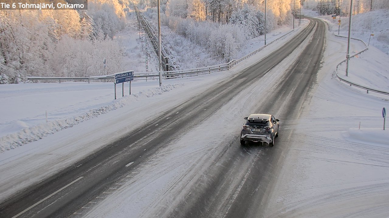 Kelikamerat Kuva Tie 6 Tohmajärvi, Onkamo, Tohmajärvi, Pohjois-Karjala