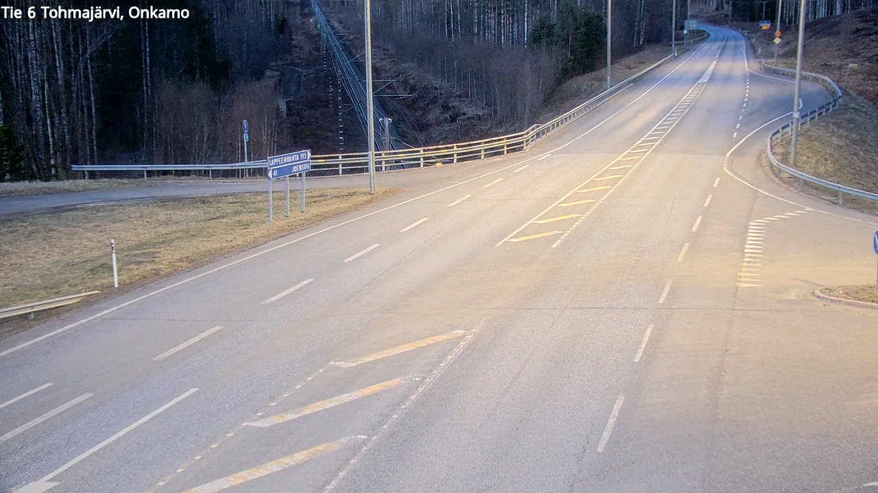 Kelikamerat Kuva Tie 6 Tohmajärvi, Onkamo, Tohmajärvi, Pohjois-Karjala