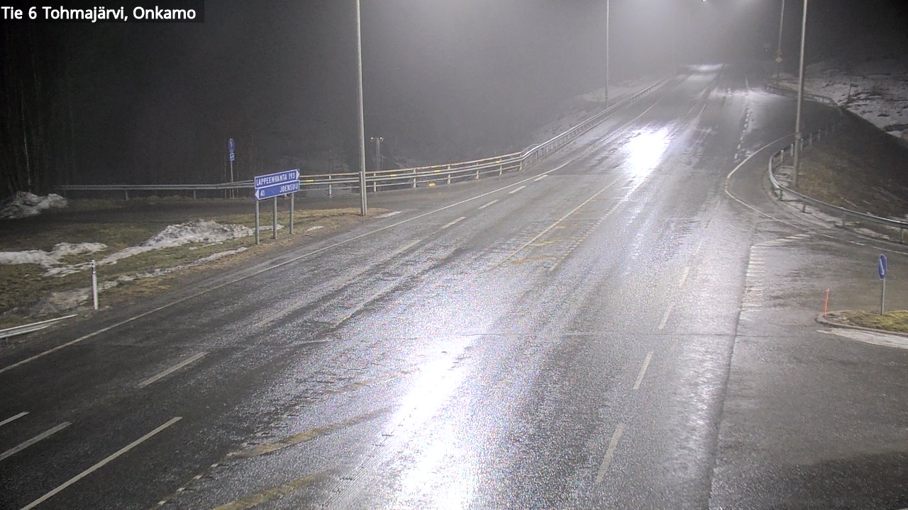 Kelikamerat Kuva Tie 6 Tohmajärvi, Onkamo, Tohmajärvi, Pohjois-Karjala