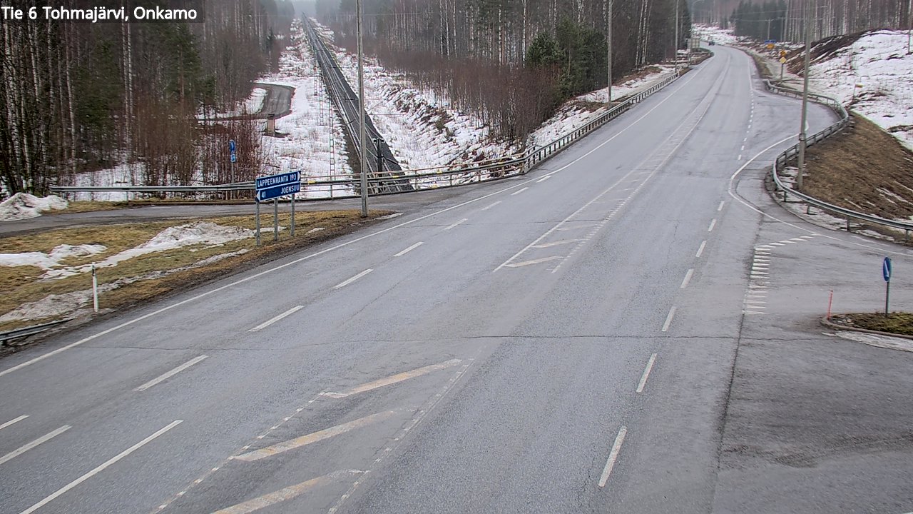Kelikamerat Kuva Tie 6 Tohmajärvi, Onkamo, Tohmajärvi, Pohjois-Karjala