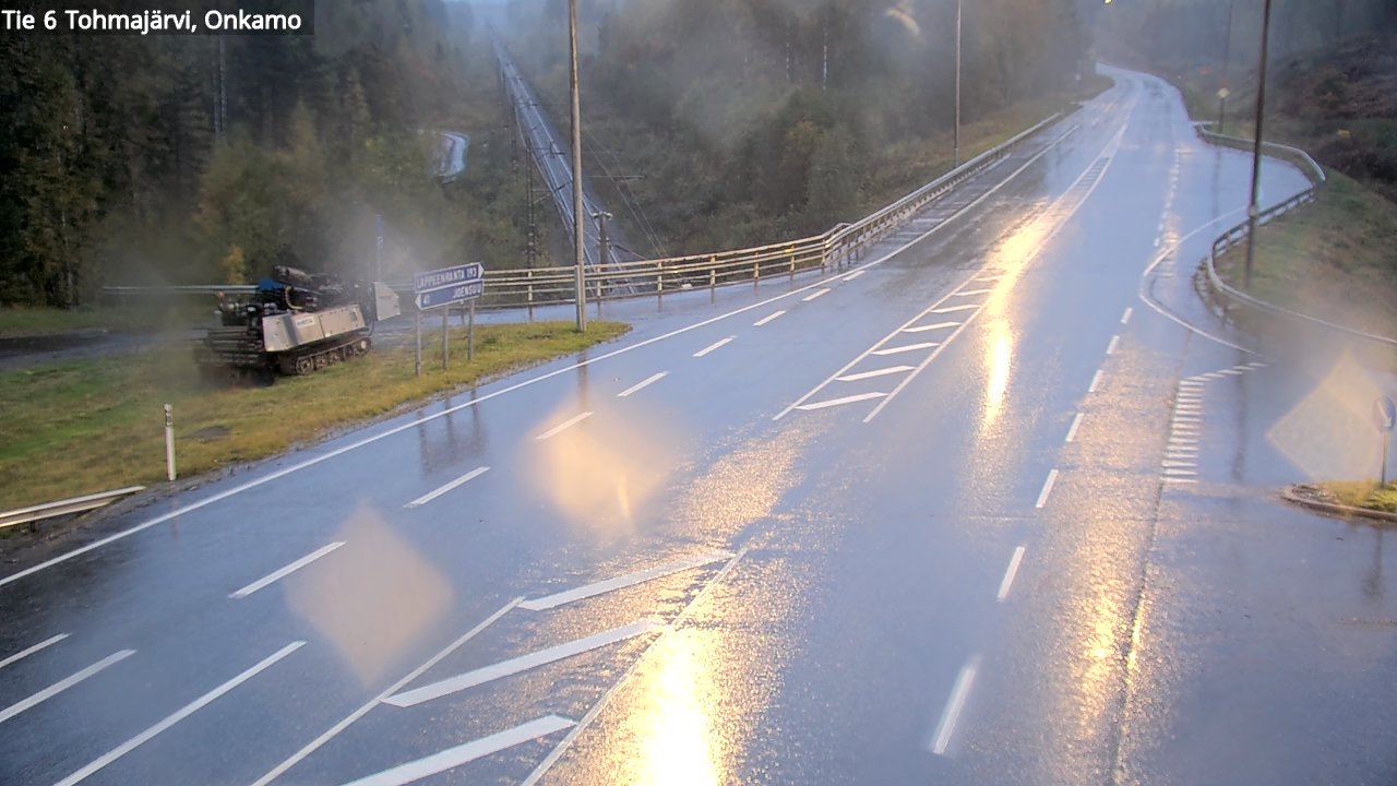 Weather Camera Image Road 6 Tohmajärvi, Onkamo, Tohmajärvi, Pohjois-Karjala