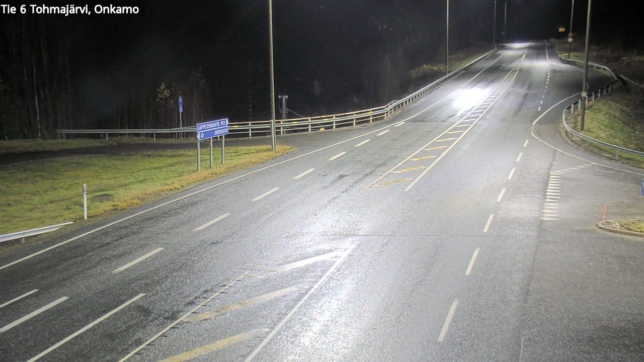 Kelikamerat Kuva Tie 6 Tohmajärvi, Onkamo, Tohmajärvi, Pohjois-Karjala