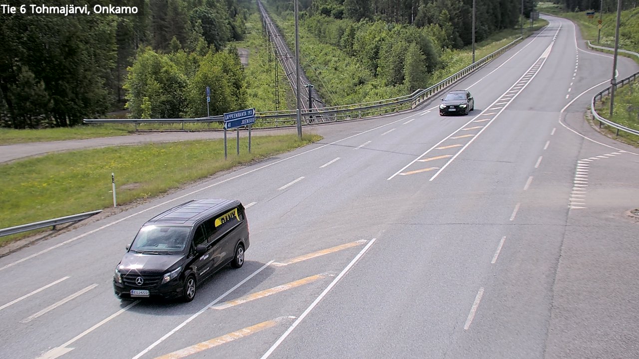 Kelikamerat Kuva Tie 6 Tohmajärvi, Onkamo, Tohmajärvi, Pohjois-Karjala