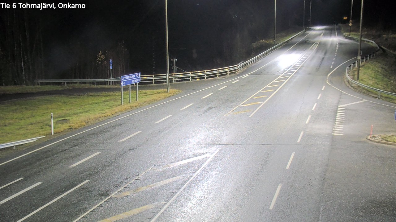 Kelikamerat Kuva Tie 6 Tohmajärvi, Onkamo, Tohmajärvi, Pohjois-Karjala