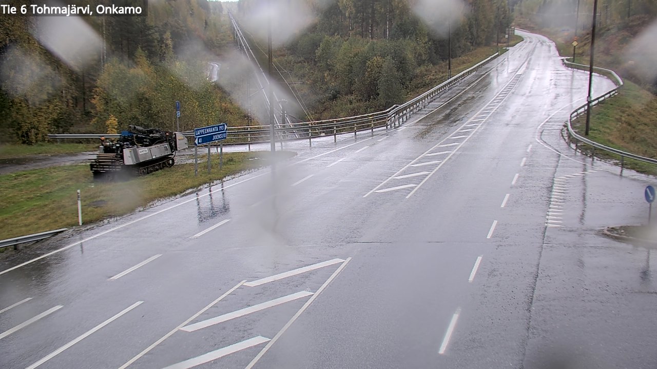 Weather Camera Image Road 6 Tohmajärvi, Onkamo, Tohmajärvi, Pohjois-Karjala