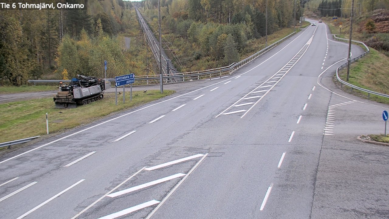Kelikamerat Kuva Tie 6 Tohmajärvi, Onkamo, Tohmajärvi, Pohjois-Karjala