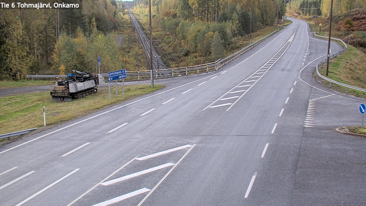 Kelikamerat Kuva Tie 6 Tohmajärvi, Onkamo, Tohmajärvi, Pohjois-Karjala