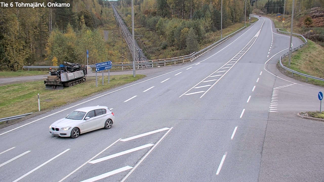 Weather Camera Image Road 6 Tohmajärvi, Onkamo, Tohmajärvi, Pohjois-Karjala