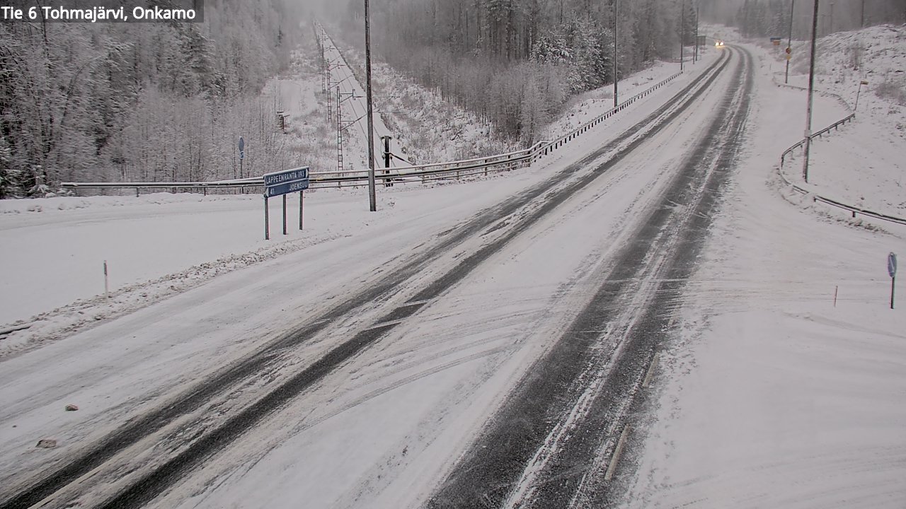 Kelikamerat Kuva Tie 6 Tohmajärvi, Onkamo, Tohmajärvi, Pohjois-Karjala