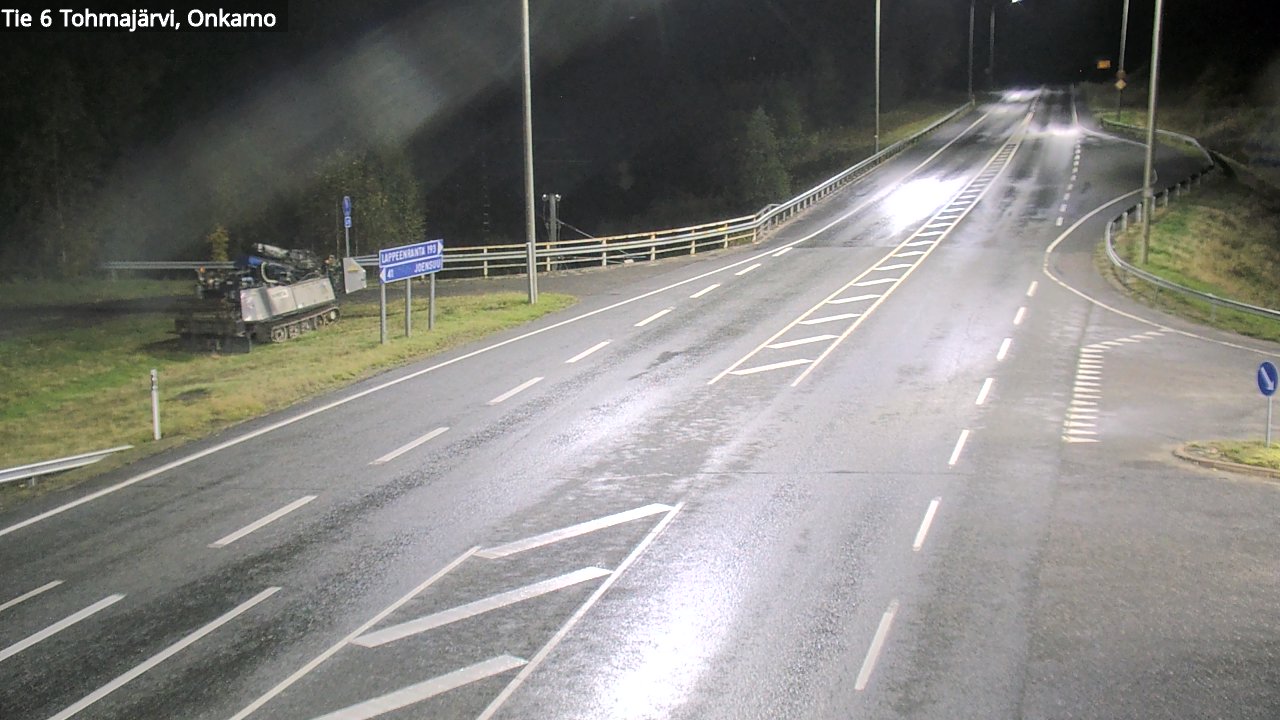 Weather Camera Image Road 6 Tohmajärvi, Onkamo, Tohmajärvi, Pohjois-Karjala