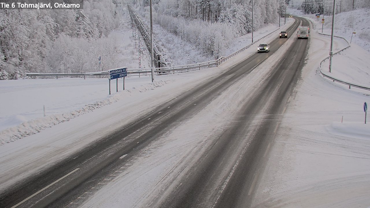 Kelikamerat Kuva Tie 6 Tohmajärvi, Onkamo, Tohmajärvi, Pohjois-Karjala