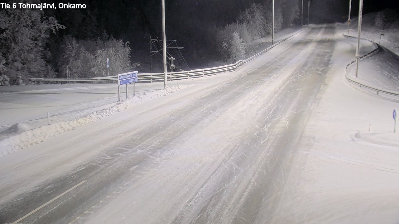 Kelikamerat Kuva Tie 6 Tohmajärvi, Onkamo, Tohmajärvi, Pohjois-Karjala
