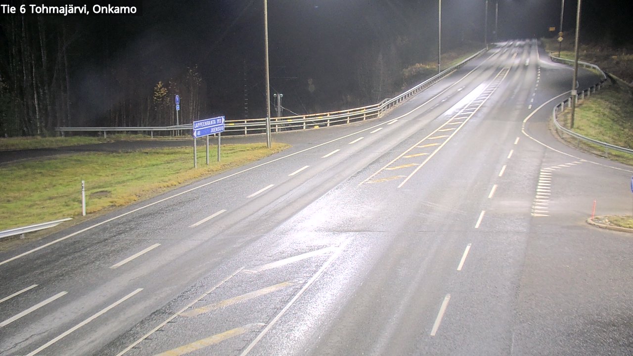 Kelikamerat Kuva Tie 6 Tohmajärvi, Onkamo, Tohmajärvi, Pohjois-Karjala