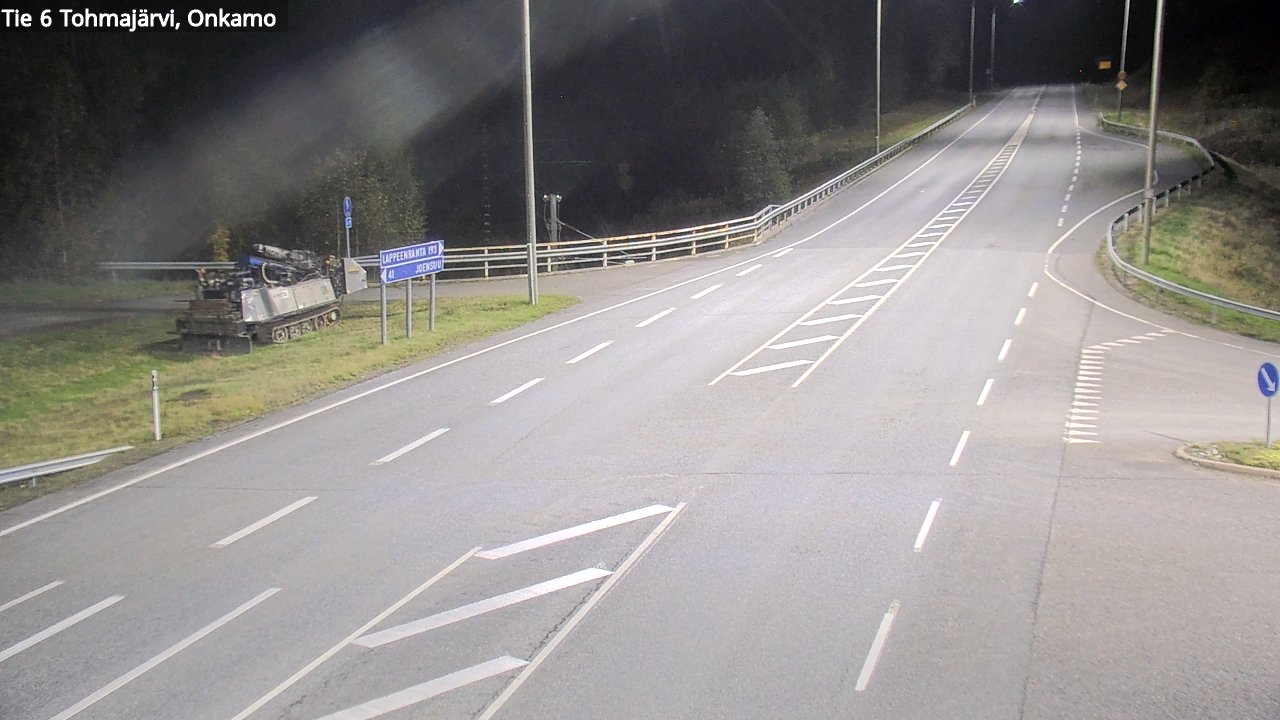 Weather Camera Image Road 6 Tohmajärvi, Onkamo, Tohmajärvi, Pohjois-Karjala