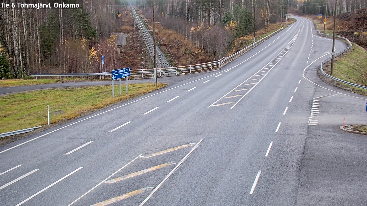 Kelikamerat Kuva Tie 6 Tohmajärvi, Onkamo, Tohmajärvi, Pohjois-Karjala