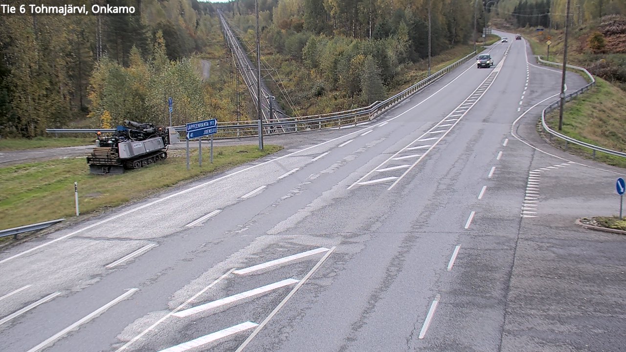 Kelikamerat Kuva Tie 6 Tohmajärvi, Onkamo, Tohmajärvi, Pohjois-Karjala
