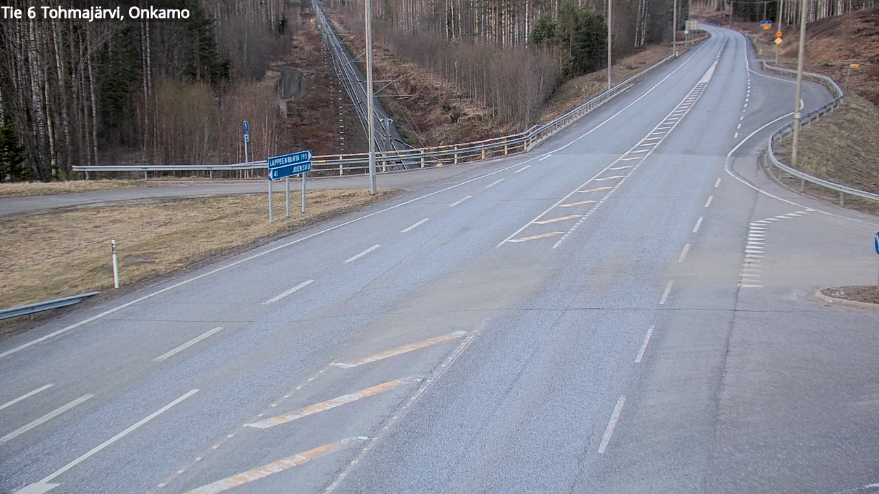 Kelikamerat Kuva Tie 6 Tohmajärvi, Onkamo, Tohmajärvi, Pohjois-Karjala