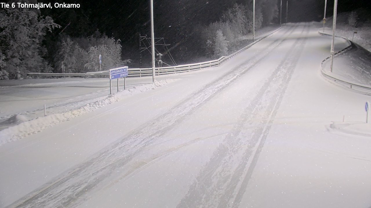 Kelikamerat Kuva Tie 6 Tohmajärvi, Onkamo, Tohmajärvi, Pohjois-Karjala