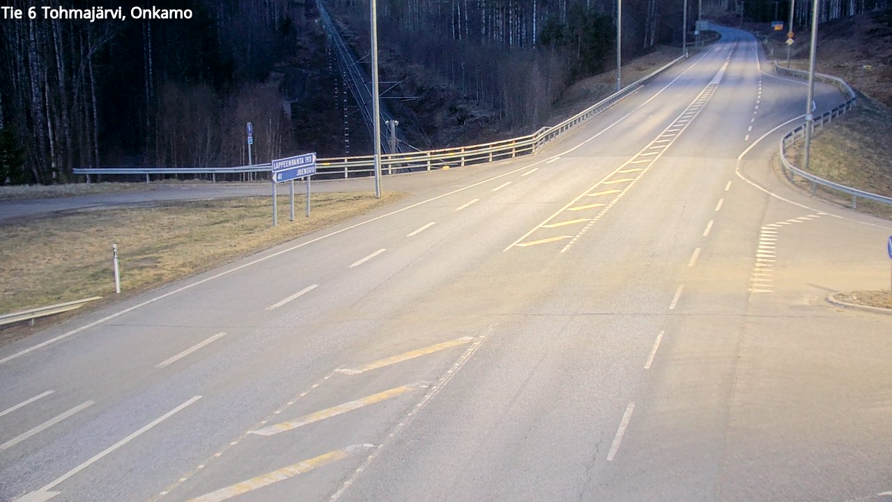 Kelikamerat Kuva Tie 6 Tohmajärvi, Onkamo, Tohmajärvi, Pohjois-Karjala