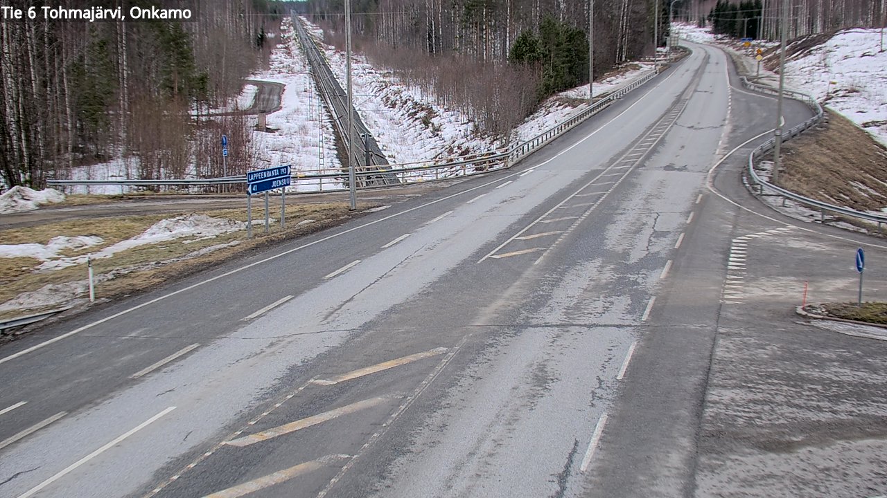Kelikamerat Kuva Tie 6 Tohmajärvi, Onkamo, Tohmajärvi, Pohjois-Karjala