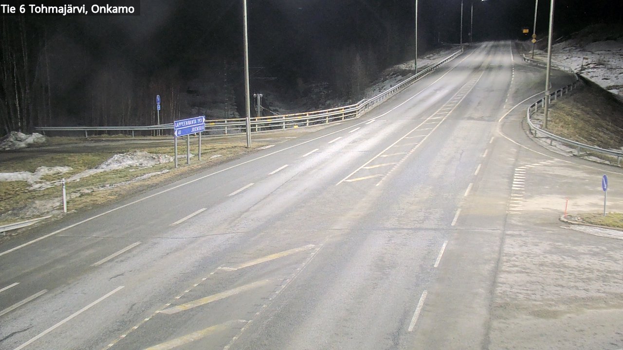 Kelikamerat Kuva Tie 6 Tohmajärvi, Onkamo, Tohmajärvi, Pohjois-Karjala