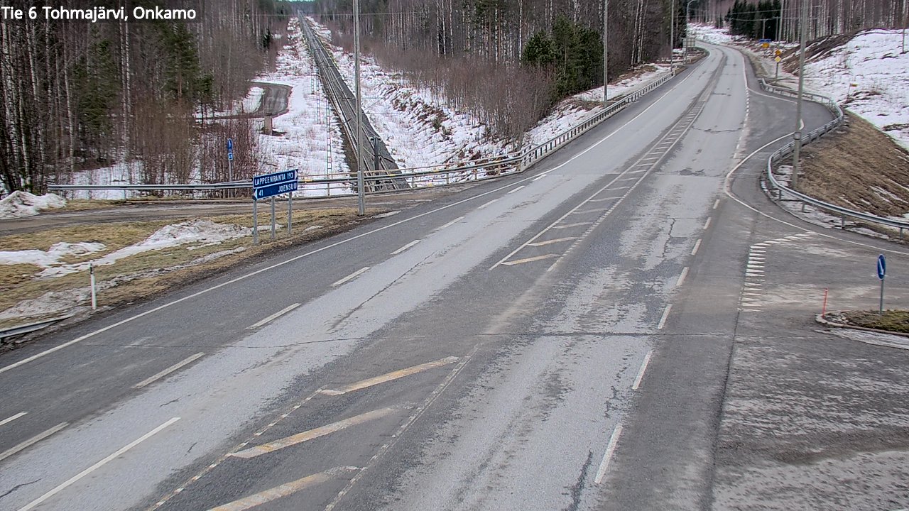 Kelikamerat Kuva Tie 6 Tohmajärvi, Onkamo, Tohmajärvi, Pohjois-Karjala