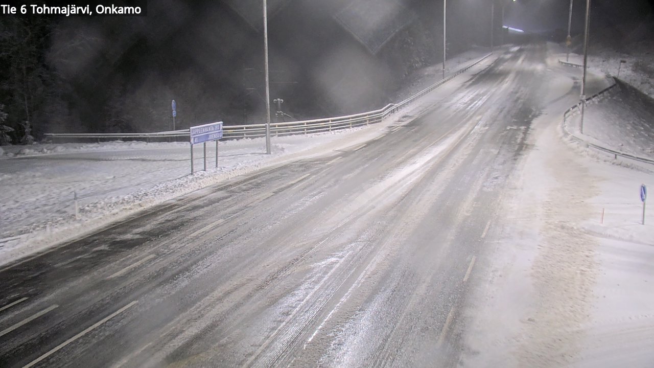 Weather Camera Image Road 6 Tohmajärvi, Onkamo, Tohmajärvi, Pohjois-Karjala