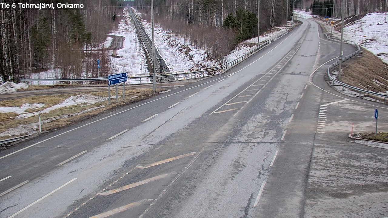 Kelikamerat Kuva Tie 6 Tohmajärvi, Onkamo, Tohmajärvi, Pohjois-Karjala