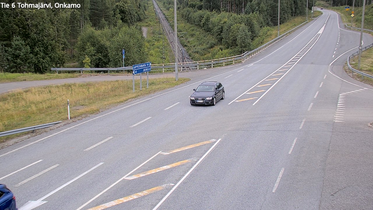 Weather Camera Image Road 6 Tohmajärvi, Onkamo, Tohmajärvi, Pohjois-Karjala