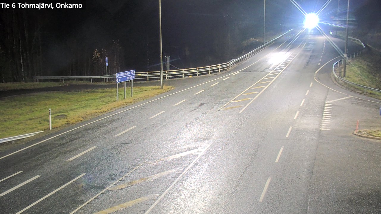 Kelikamerat Kuva Tie 6 Tohmajärvi, Onkamo, Tohmajärvi, Pohjois-Karjala