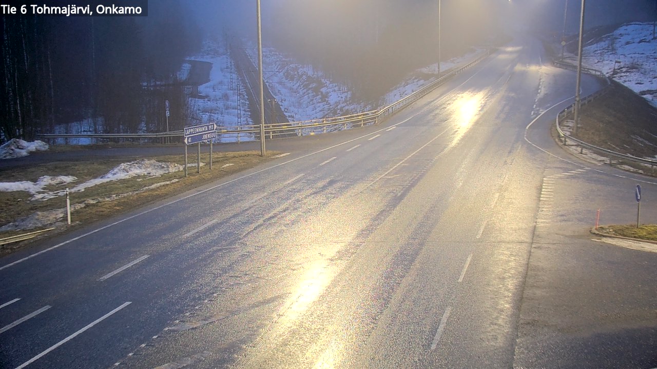 Kelikamerat Kuva Tie 6 Tohmajärvi, Onkamo, Tohmajärvi, Pohjois-Karjala