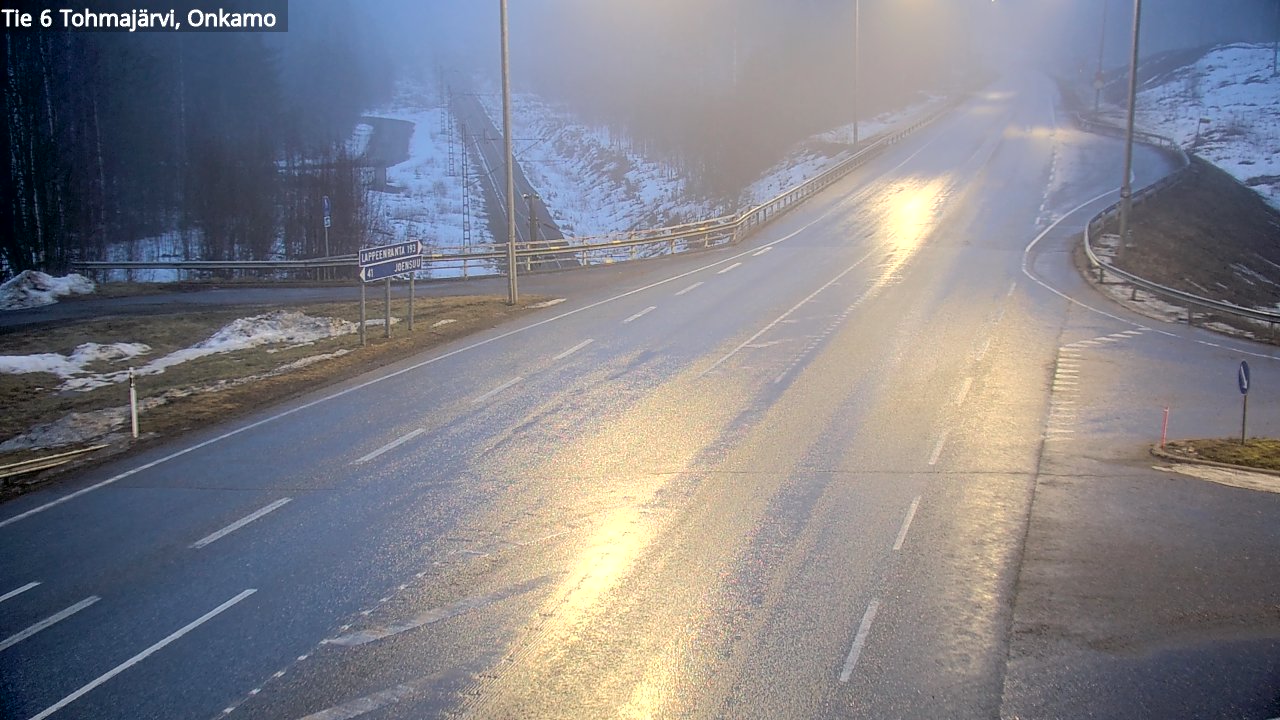 Kelikamerat Kuva Tie 6 Tohmajärvi, Onkamo, Tohmajärvi, Pohjois-Karjala