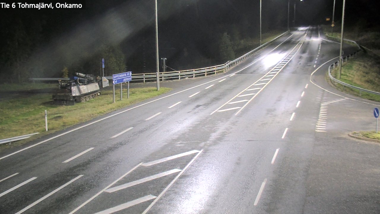 Weather Camera Image Road 6 Tohmajärvi, Onkamo, Tohmajärvi, Pohjois-Karjala