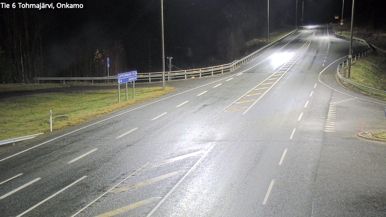 Kelikamerat Kuva Tie 6 Tohmajärvi, Onkamo, Tohmajärvi, Pohjois-Karjala