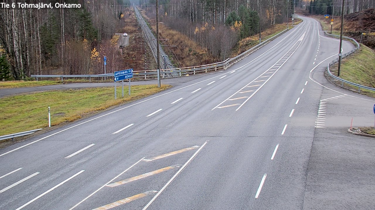 Kelikamerat Kuva Tie 6 Tohmajärvi, Onkamo, Tohmajärvi, Pohjois-Karjala