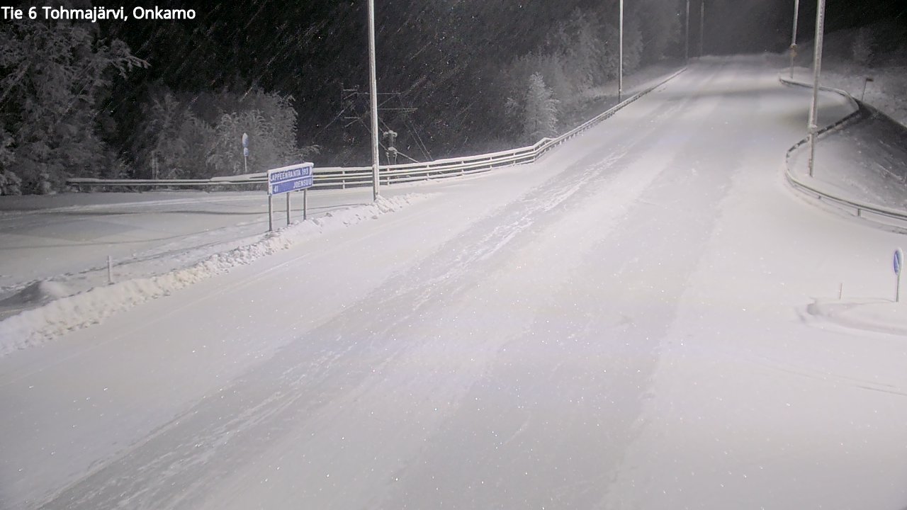 Kelikamerat Kuva Tie 6 Tohmajärvi, Onkamo, Tohmajärvi, Pohjois-Karjala