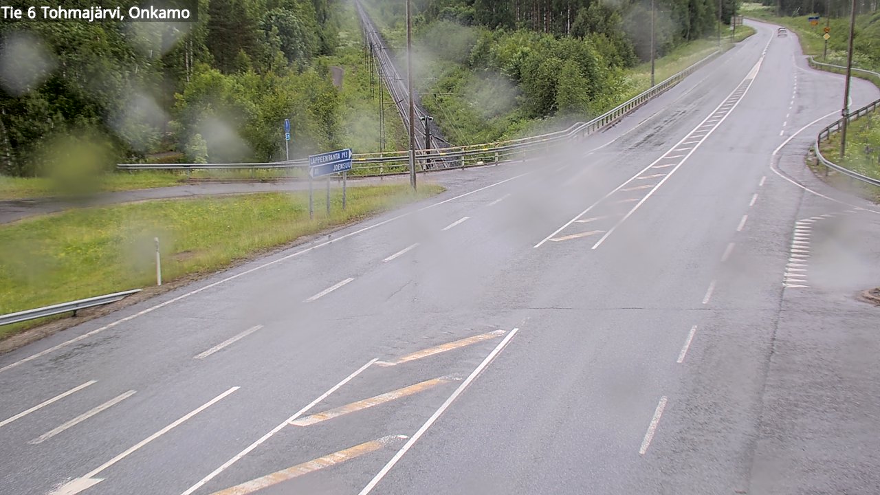 Kelikamerat Kuva Tie 6 Tohmajärvi, Onkamo, Tohmajärvi, Pohjois-Karjala