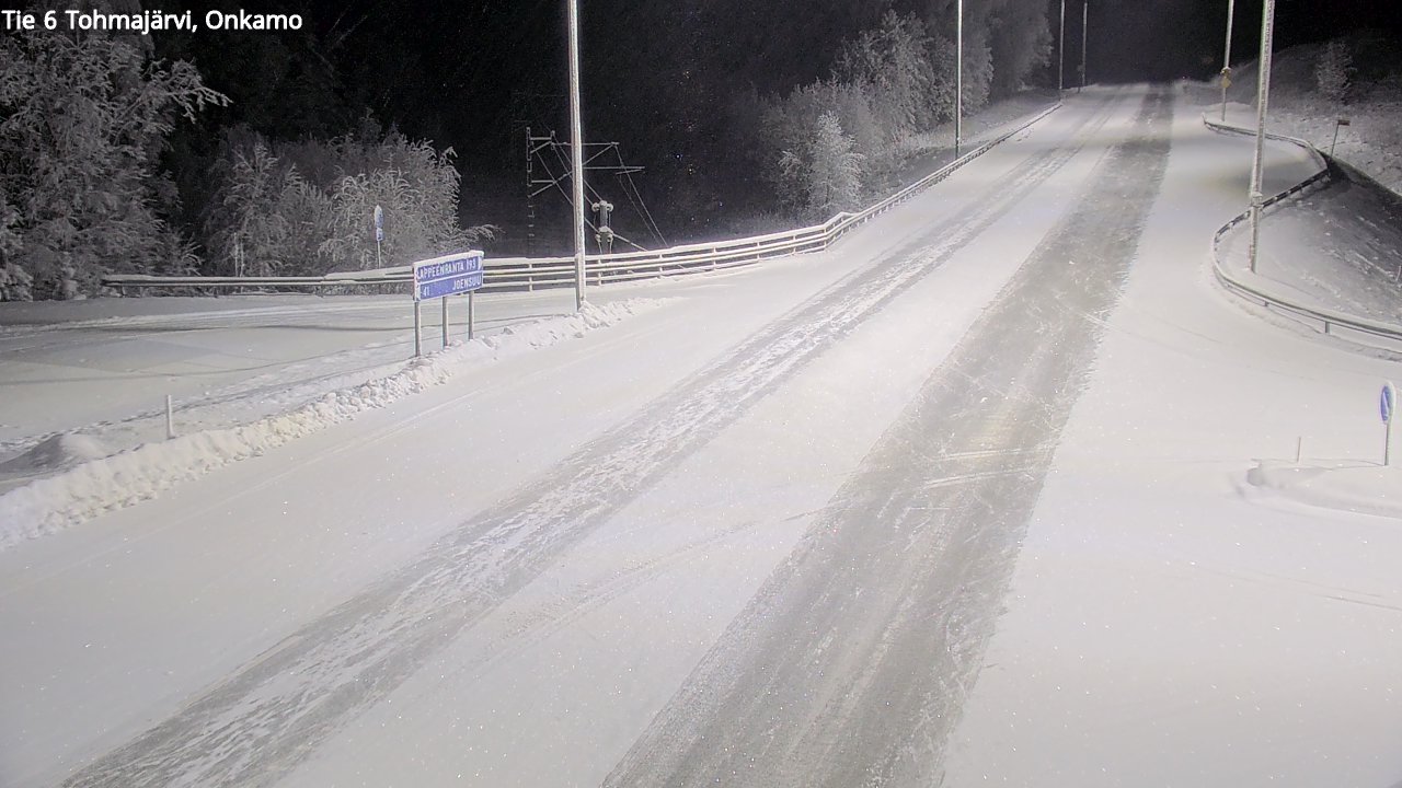 Kelikamerat Kuva Tie 6 Tohmajärvi, Onkamo, Tohmajärvi, Pohjois-Karjala