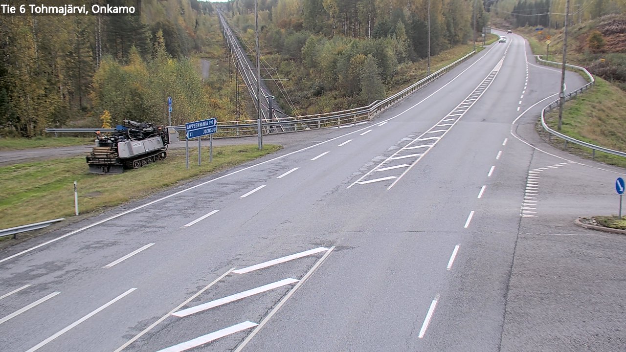 Kelikamerat Kuva Tie 6 Tohmajärvi, Onkamo, Tohmajärvi, Pohjois-Karjala