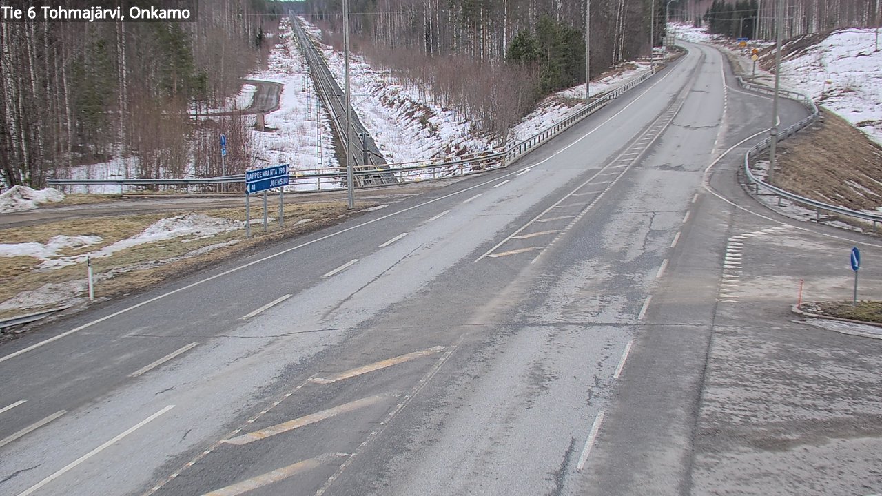 Kelikamerat Kuva Tie 6 Tohmajärvi, Onkamo, Tohmajärvi, Pohjois-Karjala
