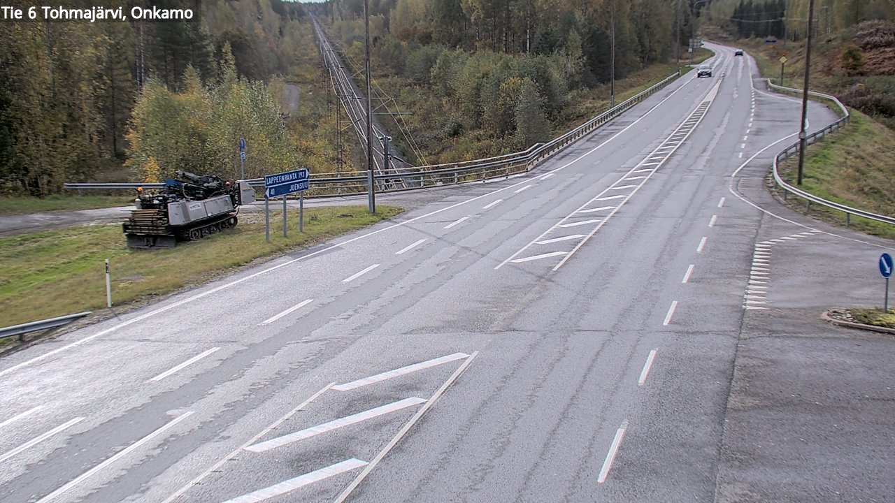 Kelikamerat Kuva Tie 6 Tohmajärvi, Onkamo, Tohmajärvi, Pohjois-Karjala