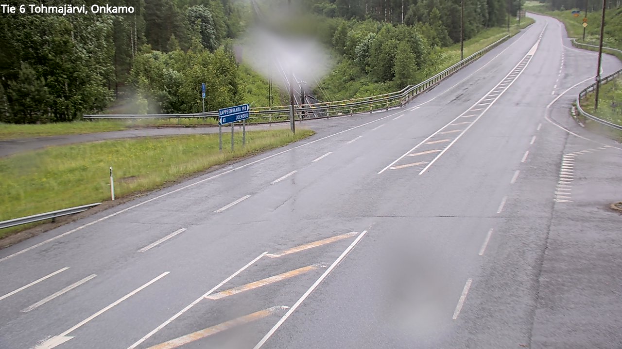 Kelikamerat Kuva Tie 6 Tohmajärvi, Onkamo, Tohmajärvi, Pohjois-Karjala